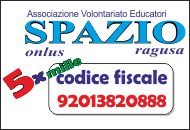 Dona il 5 per mille a SPAZIO Onlus 92013820888. Grazie!